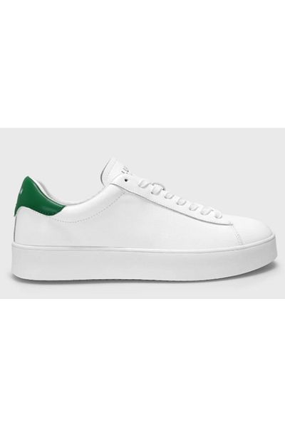 Lufian 121230052 Women's Adel Leather Shoes White