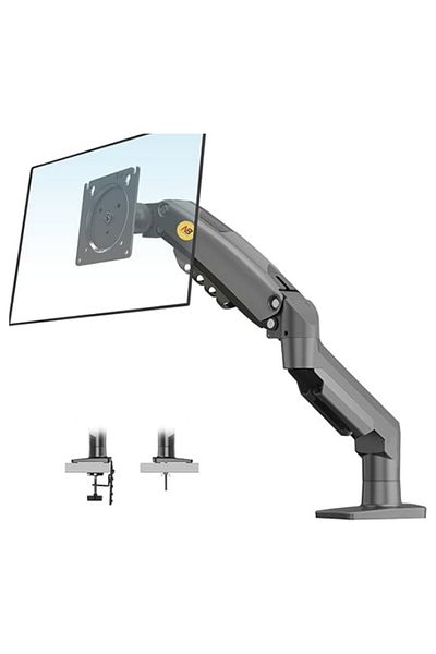 NBNO NB North Bayou F80 Full Motion Swivel Monitor Mount with Gas Spring Arm for 17-30 Inch Screens AL3B
