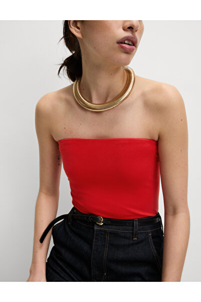 Marks & Spencer Pamuk Karışımlı Bandeau Üst
