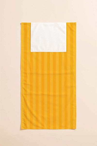 Evdek Sunny Beach Towel Beach Bag 35X40 cm