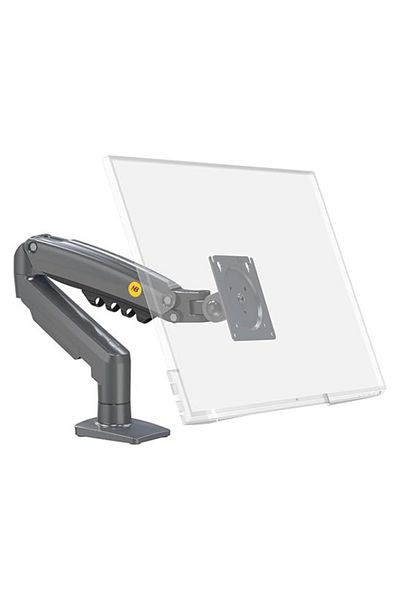 NBNO NB North Bayou F80 Full Motion Swivel Monitor Mount with Gas Spring Arm for 17-30 Inch Screens AL3B