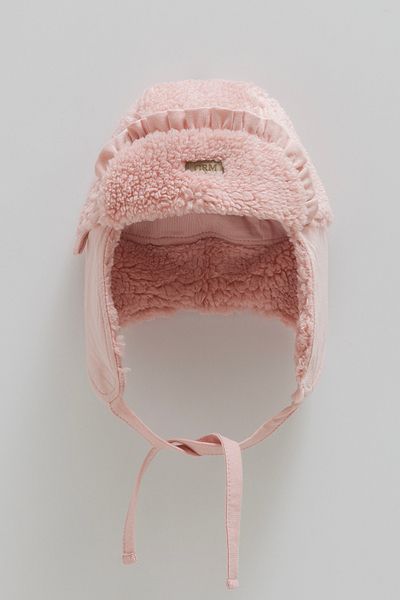 Caramell 100% Cotton Welsoft Baby Girl Hat (3-18 Months)
