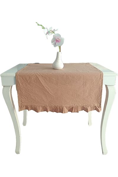 Kudi Table Elegance Brown Runner 113 X50