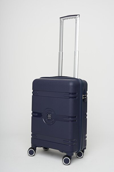 travelpolo Küçük Boy Kırılmaz Valiz Lacivert 1015
