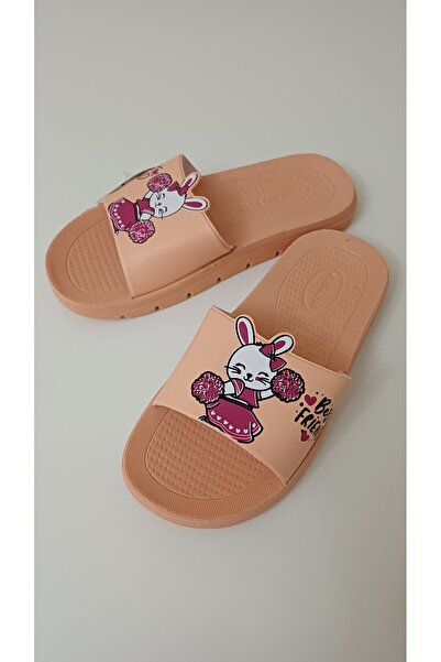 GEZER Yazlık PU Taban Best Friend Çocuk Terlik