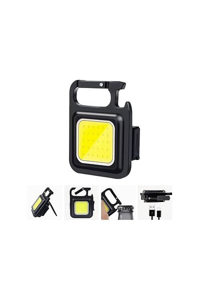 Proton Proton Mini Flashlight, Bright Rechargeable, 4 Light Modes