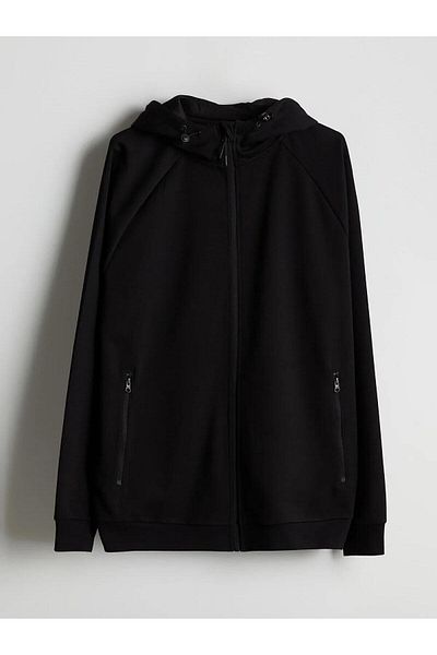 LC Waikiki Xside Active Hooded Long Sleeve Men's Zip Sweatshirt (W5)