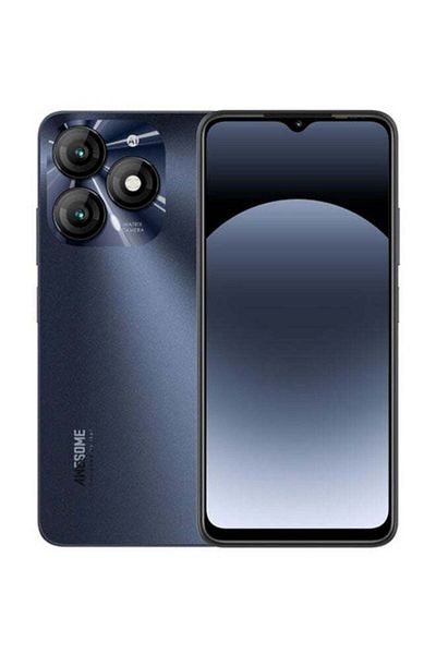 İtel A70 Dual SIM Smartphone - Starlish Black, 4GB RAM, 256GB ROM, 4G Middle East Version