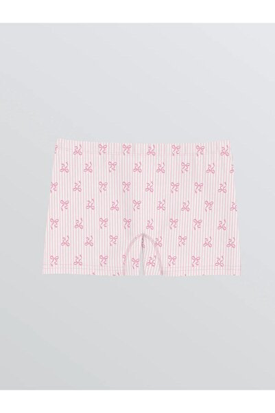 LC Waikiki LCW Kids Beli Lastikli Kız Çocuk Boxer 3'lü (W5)