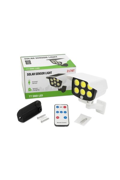 vgt Solar Sensor Light 2178T – 77 SMD LED with Remote Control