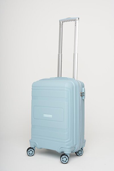 Travel POLO Küçük Boy Kırılmaz Valiz Bebe Mavi 1017