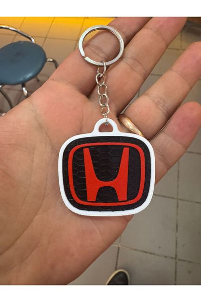 Kant Store Honda Keychain Modern Stylish Logo Honda Logo (Plastic)