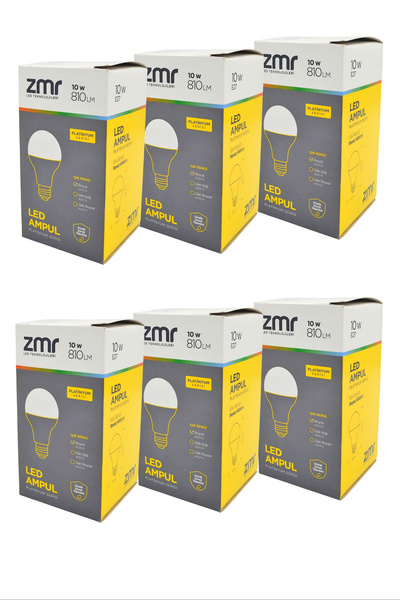 ZMR 10-75 WATT BEYAZ RENK LED AMPÜL* 6 Adet
