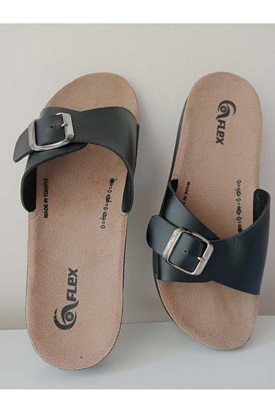 Lumix Single Buckle Slippers