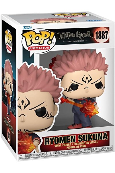 Funko Jujutsu Kaisen Ryomen Sukuna (Fire Arrow) Pop! Vinyl Figure #1887 Figure Figür
