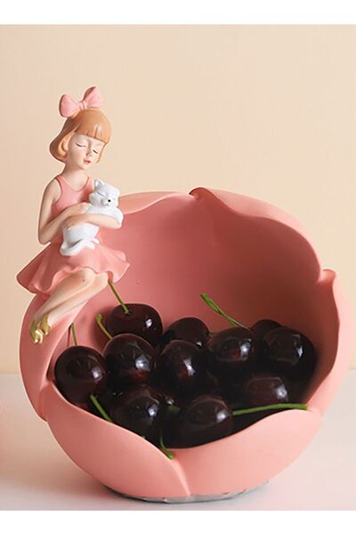 Generic Modern Decor Resin Tray Statue Tray Storage Key Holder Candy Jewelry ...