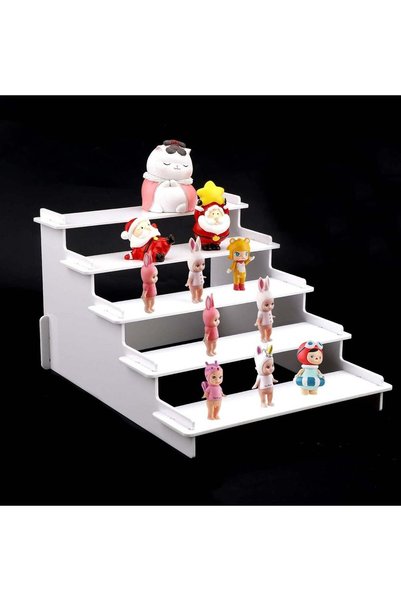 Generic Acrylic Display Stand, 5-Step Display Riser Stand, Desktop Holders Or...