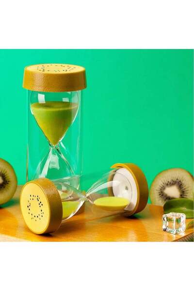 Generic Sand Timer 30 Minutes Kiwi Fruit Theme Hourglass For Home Office Kitc...
