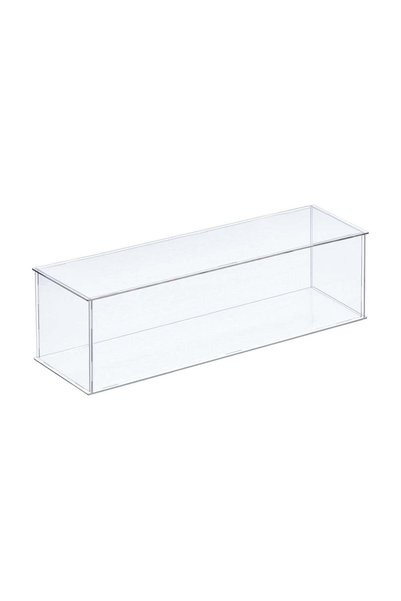Generic Acrylic Display Case Plastic Box Clear Assemble Dustproof Showcase 14...