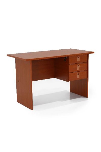 AWF AL WADI FURNITURE Dero Compact Wood Compact Office Table, Office Desk, Computer Table, Study Cherry