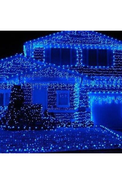 zerzembe Saçak led perde 24 metre dış mekan aydınlatma dekor MAVi