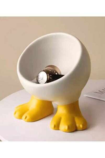 Generic Ceramic Key Holder Bowl | Decorative Bird Feet Shaped Holder Bowl for...