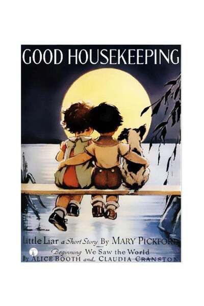 Generic Good Housekeeping Themed Metallic Plate Multicolour 20x15cm