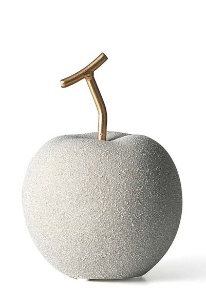 Generic Apple Ceramic Statue Art Sculpture for Modern Home Decor Collectible ...