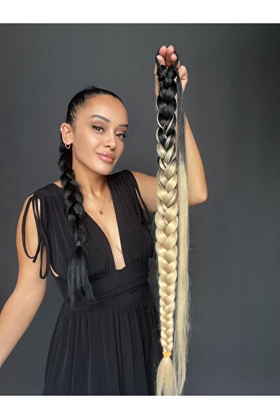 Suzan Peruk Örgü At kuyruğu Uzun(videolu) Saçına Ör ve Çık Uzun Örgü At kuyru...