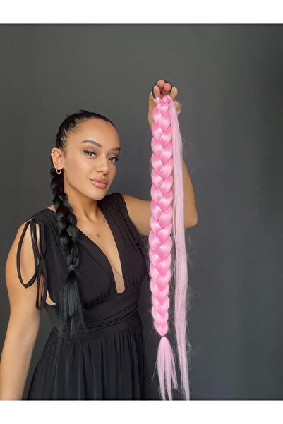 Suzan Peruk Örgü At kuyruğu Uzun(videolu) Saçına Ör ve Çık Uzun Örgü At kuyru...