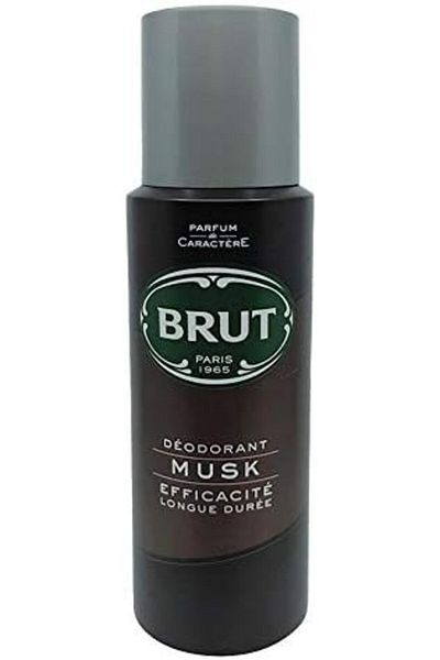 Brut MUSK Spray for Men Long Lasting Fresh Active Odour Protection Signature Scented Body Deodorant