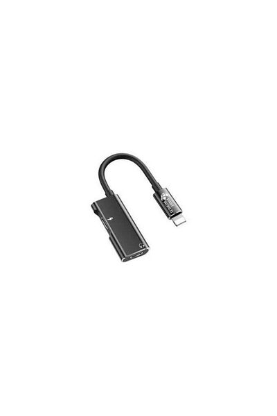 PAST WORLD iPhone Lightning Adapter with Headphone and Charging Port - Past World