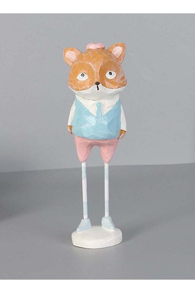 Generic Standing Animal Collection Figurine Fox DY1940-3 Multicolour