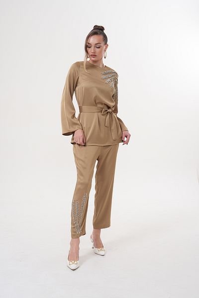 Marvella By Rasha Starlit Noir Ensemble Set