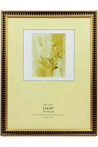Generic Decorhills Decorhills Rectangular Glass Photo Frame with Wood Frame, Wall Mount Display Frame for 1