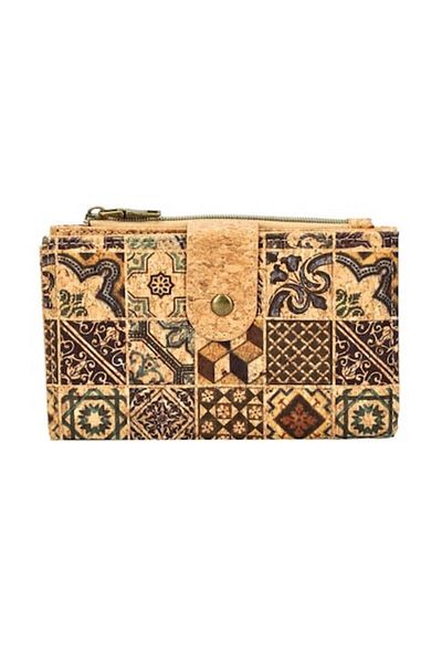 IBU Cork - Cork Wallet with Metal Snap (Model: 6)