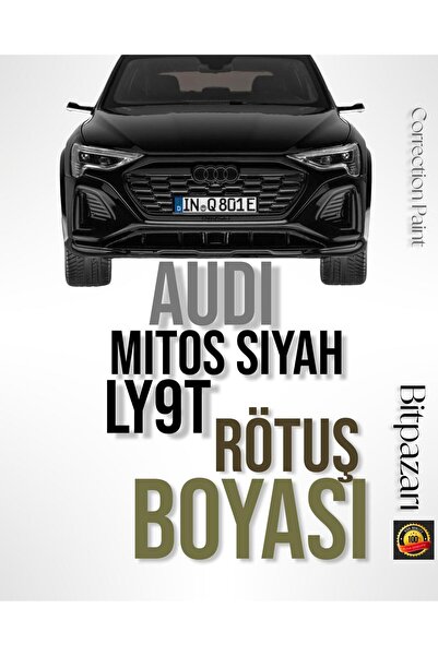izmir bit pazarı Audi Mitos Siyah LY9T Rötuş Boyası – 20 ml | E-TRON / GT, RS...