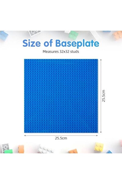 Genel Markalar Klasik Taban Plakaları, 8'li Paket Kare 32x32 Saplama Yapı Tabanı, 10 "× 10" Büyük Yapı