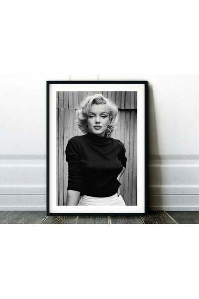 Generic Boomah Accessories Marilyn Monroe Vintage Portrait Poster with Frame Multicolour 30 X 40cm