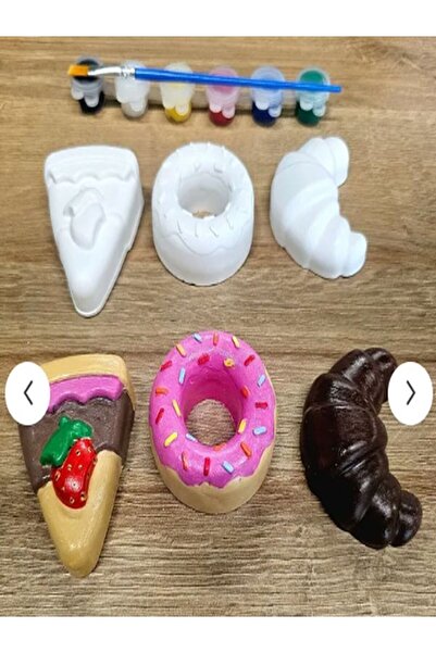 magnocandles Educational Activity Stone Painting Set Summer Joy 2 Two-Dimensi...