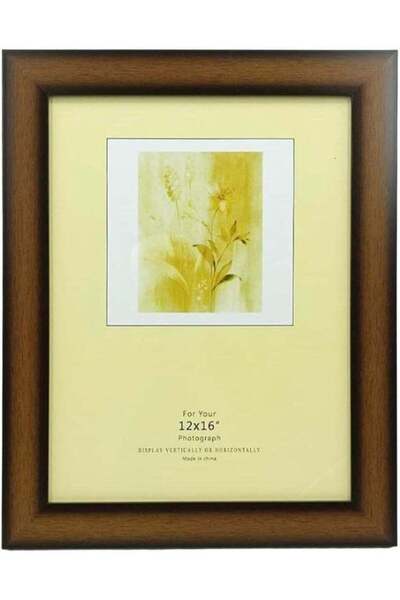Generic Decorhills DECORHILLS FRAMES & DECOR Rectangular Glass Photo with Wood