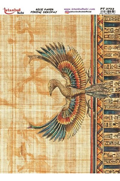 İstanbul Hobi ورق ديكور نحاسي 30×42 سم PT-2723