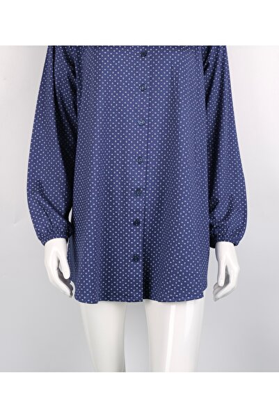 MUSTÜN Moon Patterned Viscose Shirt