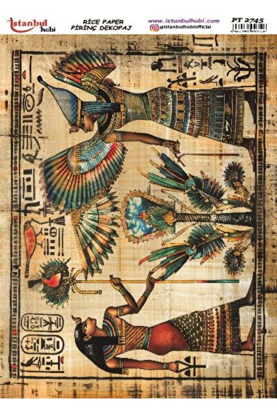 İstanbul Hobi Pirinç Dekopaj Kağıdı 30x42cm PT-2745