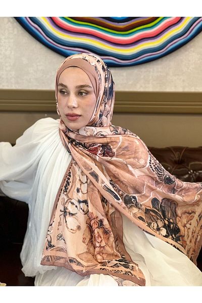 Modakaşmir Lipa Pattern Bamboo Shawl