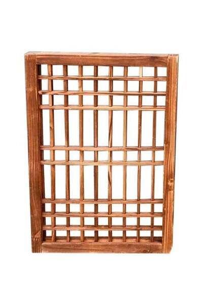 Generic HOME TASTE Hometaste Wooden Window Frame Rustic Style Window Frame Wall Art Decor Haniging Window P