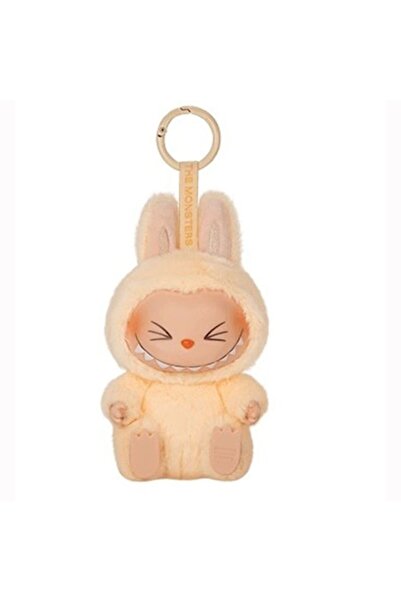 bibubibu Păpușă de pluș, bibubibu, Labubu, galbenă, pentru fete