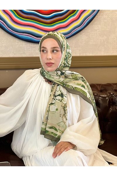 Modakaşmir Lipa Pattern Bamboo Shawl