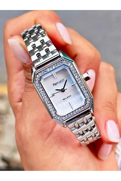 Ferrucci Women's Wristwatch Original Watch New Model Steel Cord Waterproof Bracelet Gift