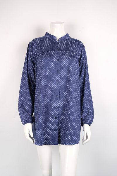 MUSTÜN Moon Patterned Viscose Shirt